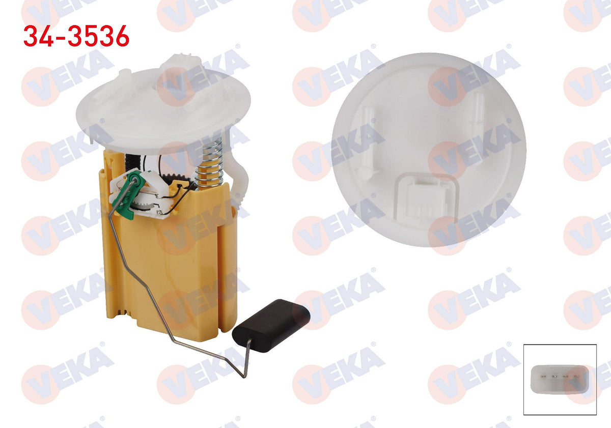 Veka 34-3536 Fuel Tank Level Float Renault Clio II 1.5 dCi 2003-2005 / Mercedes C Series (W203) C180 Kompress — Fuel Delivery