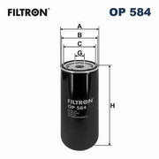 filtron op584 oil filter for renault and volvo trucks, technical specifications of filtron op584 oil filter FILTRON OP584 - Oil Filter for Renault T Series 430/460 & Volvo FM | 10-inch FILTRON OP584 Oil Filter for Renault & Volvo Trucks oil-filter, filtron, renault, volvo, vehicle-maintenance, mechanics, automotive-parts, oil-filter-replacement, engine-performance, ai-generated