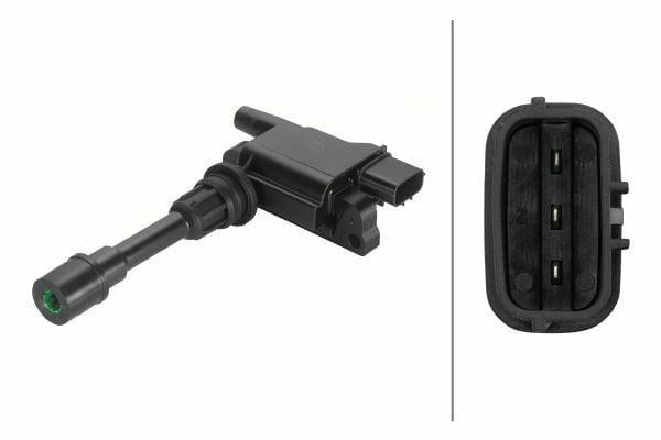 hella ignition coil for mazda 323, replacement ignition part for mazda, autoparts hella ignition coil, high-performance ignition coil HELLA Ignition Coil - Replacement Part for Mazda 323 1.8 | 1998-2004 HELLA Ignition Coil for Mazda 323 1.8 | 1998-2004 hella, ignition-coil, mazda-323, replacement-parts, car-parts, mechanics, automotive-repair, ai-generated, car-owners, spark-plug-coil