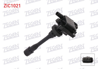 Zegen ZIC1021 Ignition Coil Mitsubishi Carisma (Da) 1.6 (4G92) 1995-2006 / Carisma (Da) 1.8 GDI (4G93) 1995-2 — Coils & Plugs