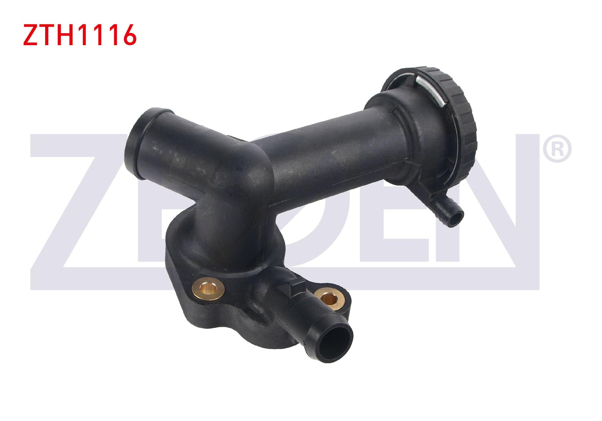 Zegen ZTH1116 Thermostat Flange Plastic Mini Cooper 1.6 2001-2006 / Mini One 1.6 2001-2006 — Water Pump & Thermostat
