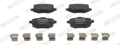 Ferodo FDB5197 Brake Pad Opel Corsa F / Mokka B (249mm Brake Disc for)) Rear — Brake Pads