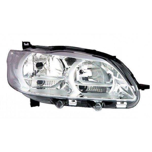 Ayfar 303334 Peugeot 301 2012-2016 Right Headlight with Motor DRL Electric Adjustable — Headlights