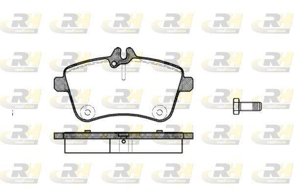 ROADHOUSE 21130.00 Brake Pad A Class W169 09 04-Xx — Brake Pads