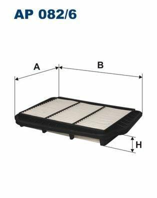 FILTRON AP082-6 Air Filter - Compatible with Lacetti & Nubira Models — Air & Cabin Filters