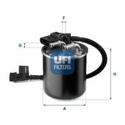 ufi fuel filter sensor-enabled, ufi 24.149.00 fuel filter for sprinter UFI Fuel Filter 24.149.00 - Sensor-Enabled for Sprinter | Car Owners & Mechanics UFI Fuel Filter | Sprinter Sensor-Enabled ufi, fuel-filter, sprinter, car-maintenance, automotive-parts, engine-performance, mechanics-tools, ai-generated, vehicle-accessories, oil-filter