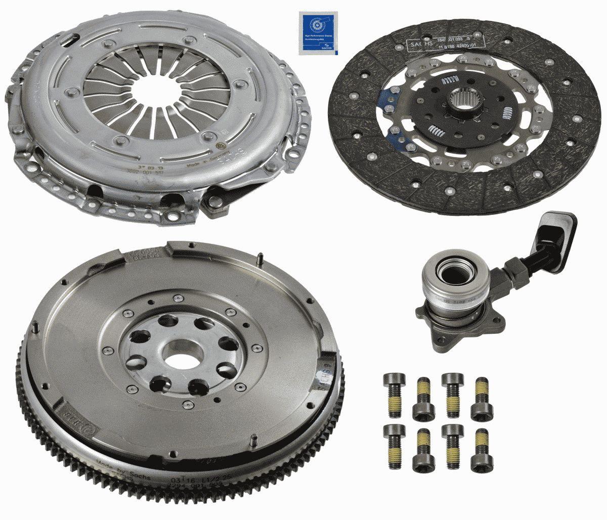 Sachs 2290601109 with Flywheel Clutch Kit Mondeo 2.0 TDCi 01-07 — Clutch & Flywheel