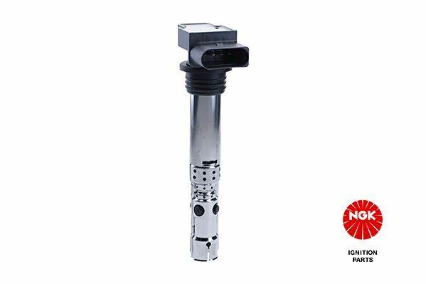 ngk-48015-ignition-coil-front, ngk-48015-ignition-coil-side, ngk-48015-ignition-coil-back NGK 48015 Ignition Coil - Compatible with Polo 2002-2012, Ibiza 2006-2010, Fabia 2007-2015 | Reliable Performance NGK Ignition Coil - For Polo, Ibiza, Fabia ngk, ignition-coil, car-parts, polo, ibiza, fabia, automotive, car-owners, mechanics, ai-generated
