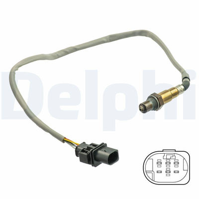 Delphi ES21065-12B1 Oxygen Sensor Lambda 650mm VW Golf VII Passat CC Scirocco Sharan Skoda Octavia Yeti — Oxygen & Air-Fuel
