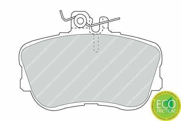 ferodo fdb854 brake pads front view, ferodo fdb854 brake pads side view, ferodo fdb854 brake pads technical specifications FERODO FDB854 Brake Pads - Front C-Class W202 94-00 | 19.5mm Thickness FERODO FDB854 Brake Pads for C-Class W202 94-00 ferodo, brake-pads, mercedes-benz, c-class, w202, s202, car-parts, vehicle-accessories, front-brakes, ai-generated