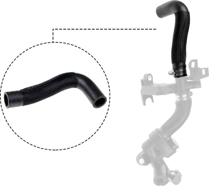 RAPRO Water Collector Hose 15537-B - Durable EPDM Material for Car Models — Hoses & Tanks
