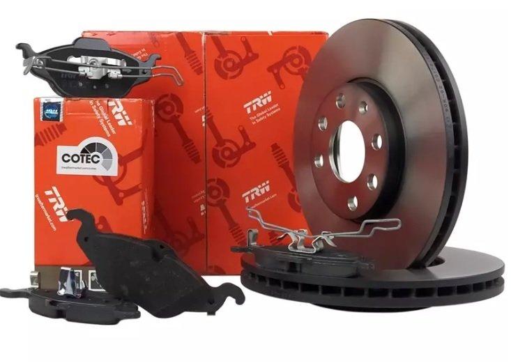 TRW Opel Astra G Front Brake Disc Brake Pad Set — Brake Pads