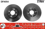 TRW DF4054 Front Brake Disc - Carisma Owners — Brake Rotors & Drums