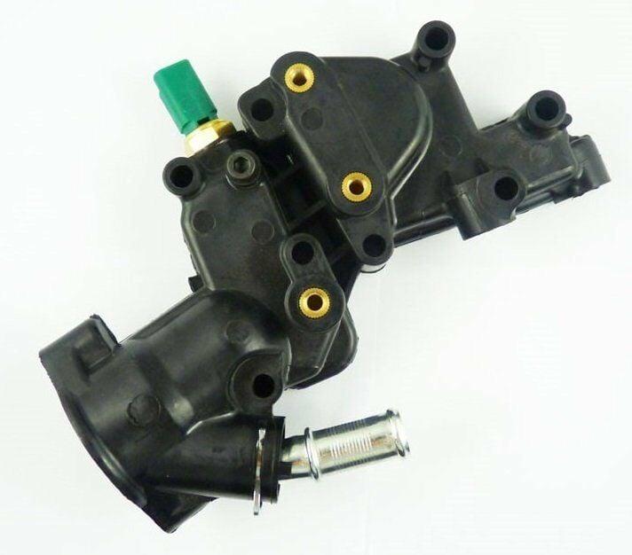 KRAFTVOLL Peugeot 307 Thermostat Connection Block - Compatible with 1.4L Engines — Water Pump & Thermostat