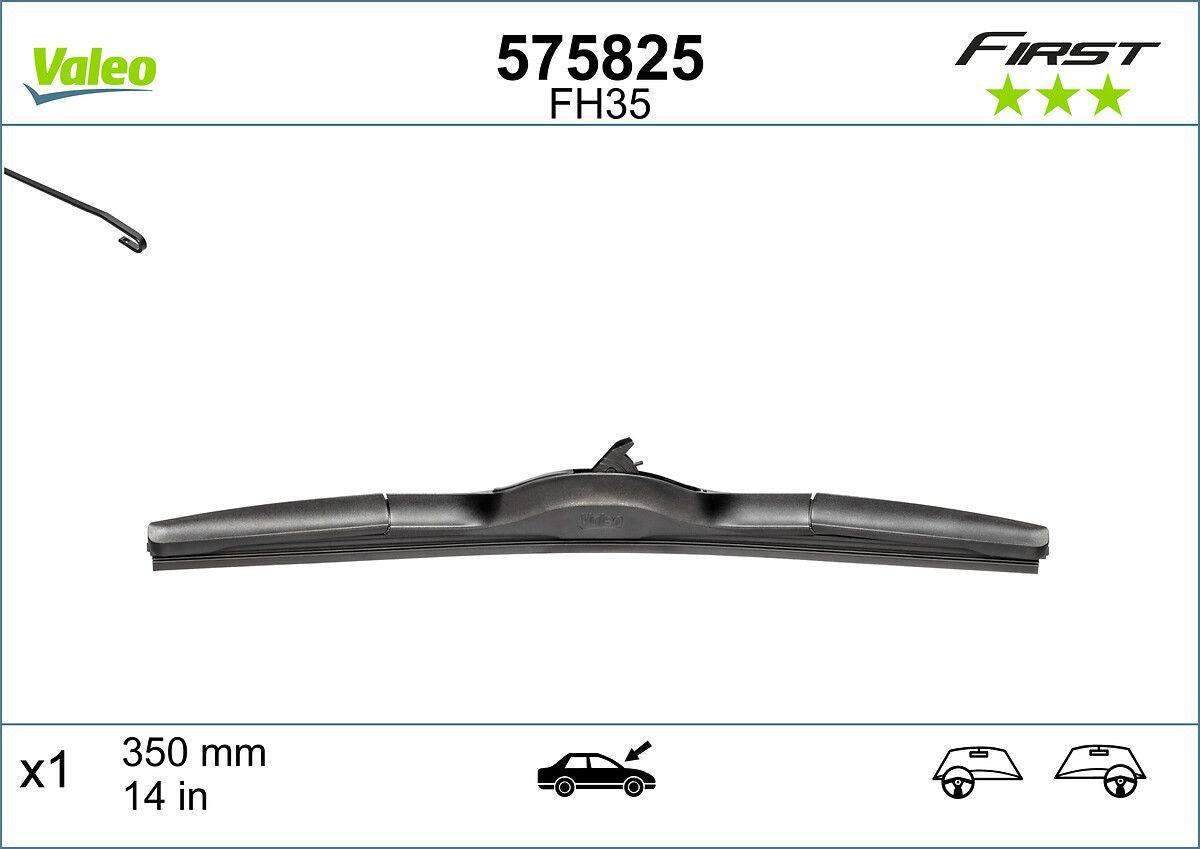 Valeo 575825 Wiper Blade Toyota Corolla E15 E18 Auris E18 13-18 07-18