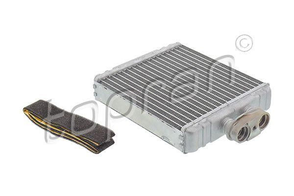 Topran 109979 Heater Core VW Polo, Skoda Fabia Rapid, Seat Ibiza Cordoba 00- — Heater & Blower