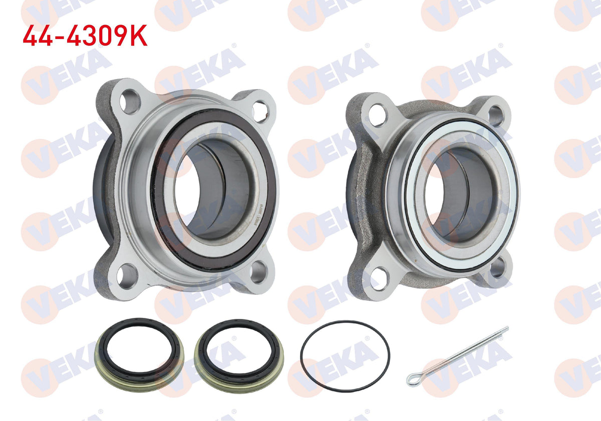 Veka 44-4309K Wheel Hub Left-Right Front with Bearing Toyota HI-Lux Vigo (Tgn1_, Ggn2_ and 3 more models — Hub Assemblies