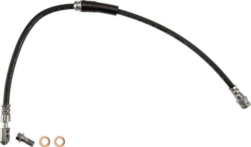 TRW PHD560 Brake Hose for Passat CC and Superb, TRW Brake Hose Technical Specifications, Brake Hose for Passat CC and Superb 2008 to 2016 TRW PHD560 Brake Hose - Perfect for Passat CC & Superb 2008-2016 | 24.21 in Length TRW PHD560 Brake Hose for Passat CC & Superb 08-16 trw, brake-hose, passat-cc, superb, automotive-parts, car-maintenance, mechanic-supply, vehicle-accessories, ai-generated, braking-systems