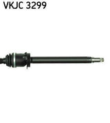 SKF VKJC3299 - Complete Right Axle Assembly for Mercedes A180 B180 (2004-2012) — Axles, CV Joints & Boots