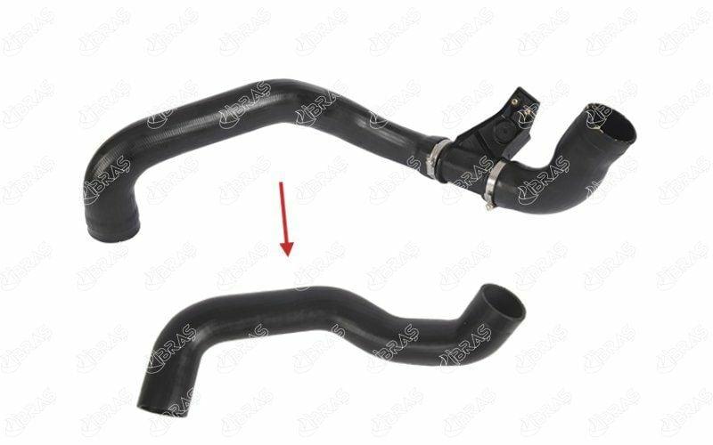 IBRAS Turbosarj Hose Left (Large) - Compatible with Mercedes Sprinter 901-905 96-06 — İbraş, Turbo & Supercharger