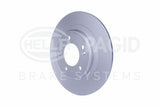 HELLA Pagid Brake Disc Rear - Hyundai i30 (1.6 CRDi, 1.6 GDI) — Brake Rotors & Drums