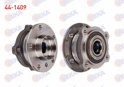 Veka 44-1409 Wheel Hub Left-Right Front with Bearing BMW X5 (E70) 3.0 D 5 Lug Integrated ABS with Sensor 200 — Hub Assemblies