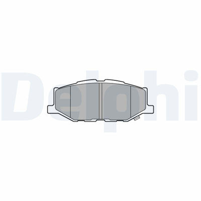 Delphi LP3637 Brake Pad Suzuki Jimny 07/2018> — Brake Pads