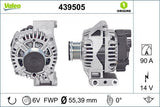 VALEO 439505 Alternator - 14V 90A for 75-90HP Cars — Starting & Charging