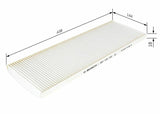 BOSCH Pollen Filter - High Efficiency for Boxer II, Jumper II, Ducato II — Air & Cabin Filters