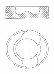 mahle piston 0309802, mahle 81.51mm piston for transporter t5, mahle piston for touareg 2.5 tdi engine MAHLE Piston 0309802 - 81.51mm 0.50 Piston for Transporter T5 & Touareg | 2.5 TDI Engines MAHLE Piston 81.51mm - High Performance for T5, Touareg mahle, piston, automotive-parts, t5-parts, touareg-parts, high-performance, mechanic-tools, engine-repair, car-owners, ai-generated