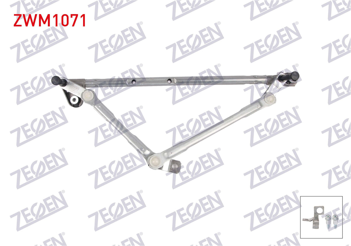 Zegen ZWM1071 Wiper Mechanism Front Opel Vectra C 2002-2008 — Wipers