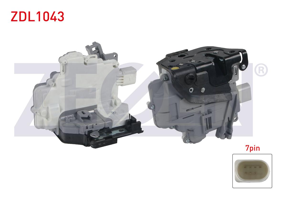 Zegen ZDL1043 Door Lock with Motor Right Rear 7 Pin Volkswagen Passat 2005-2012 Tiguan 2007-2016 / — Handles, Locks & Latches