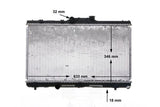 BEHR Water Radiator Brazing - Fits Toyota Corolla 93-00 — Radiators & Fans
