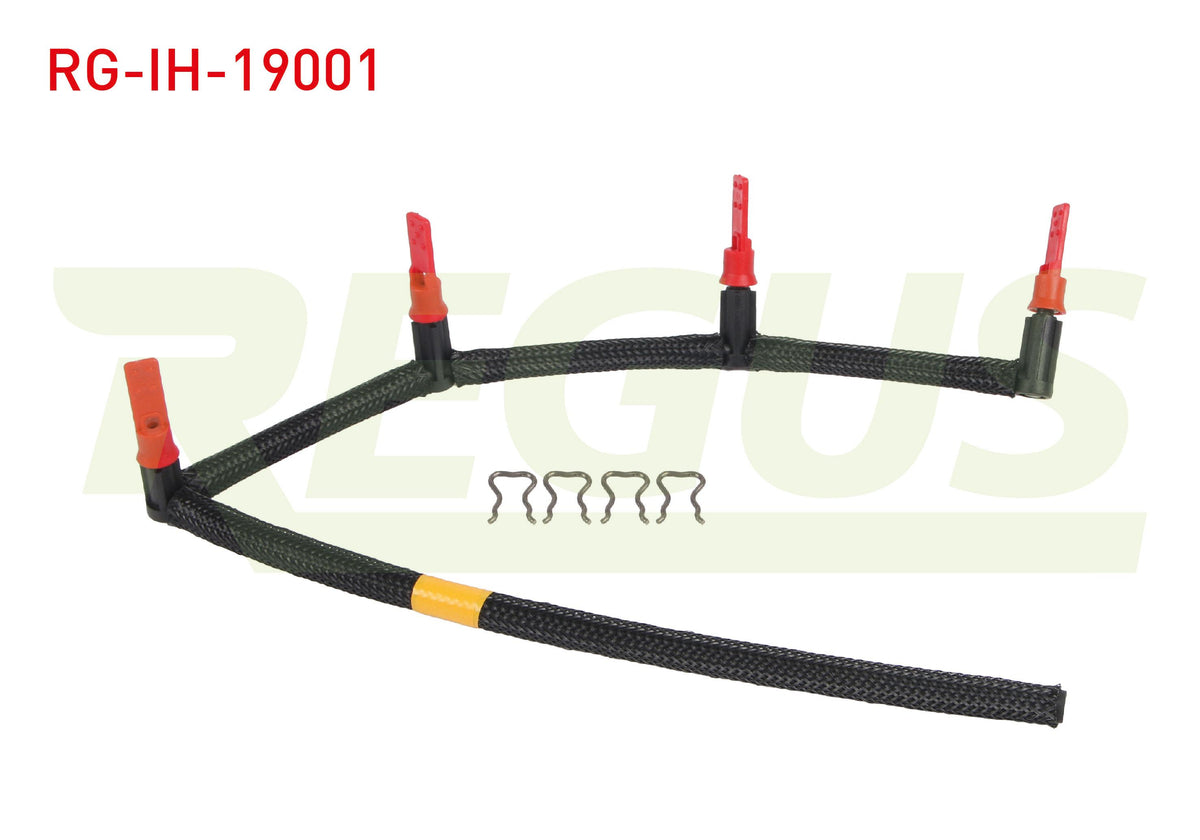 REGUS RG-IH-19001 Injector Geri Return Hose Ford Focus 1.6 TDCi 2004-2012 / Citroen C4 1.6 HDi 2004-2011 / Ju — Fuel Delivery