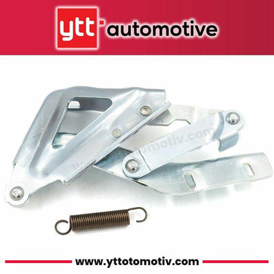 YTT Left Hood Hinge - Compatible with 09-Fiorino Bipper and Nemo — Reinforcements & Brackets