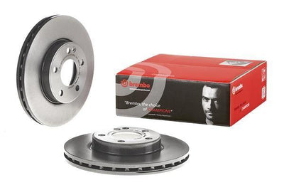 Brembo 09.B343.41 Brake Disc Front Air Grooved (Mercedes A Series (W176) 12-/ B Series W246 11 -) — Brake Rotors & Drums