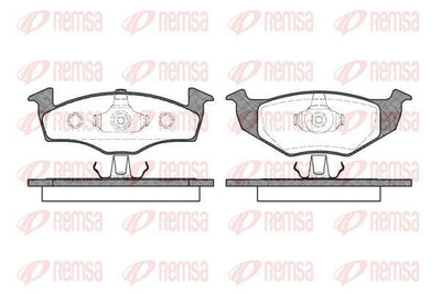 REMSA 0609.10 Brake Pad — Brake Pads