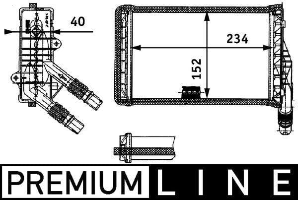 mahle ah85000p heater radiator, mahle ah85000p installed in vehicle MAHLE AH85000P Heater Radiator for Kangoo - Efficient Heating System for Vehicle Owners | 9.2 in x 5.9 in x 1.6 in MAHLE AH85000P Heater Radiator for Kangoo mahle, ah85000p, heater-radiator, kangoo, vehicle-owners, automotive-parts, car-heating, replacement-parts, ai-generated, vehicle-maintenance