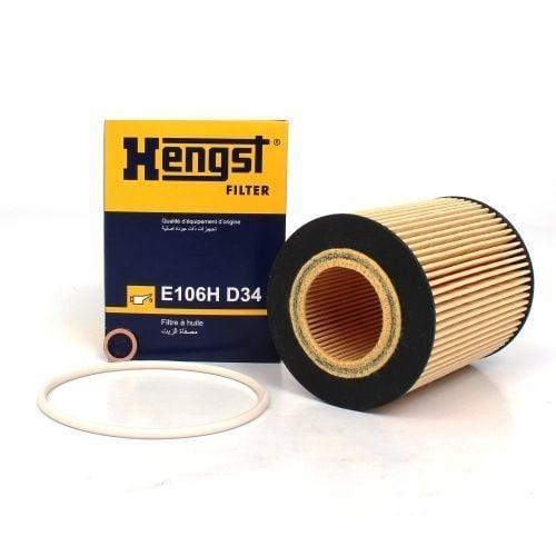 Hengst BMW 5 Series E39 Oil Filter - Compatible with 520i, 528i — Oil Filters