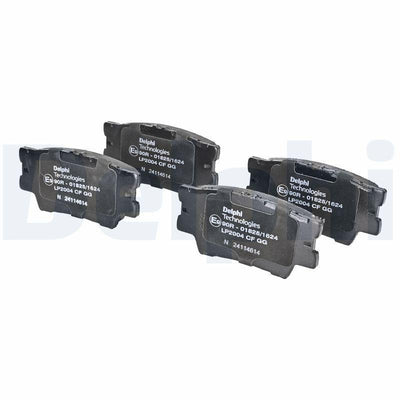 Delphi LP2004 Brake Pad Rear Toyota Camry V4 06-14, Camry V5 11-17 and 2 more models — Brake Pads