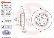 brembo 08.b653.11 brake disk for honda accord, brembo brake disc set of 2 for honda s2000 BREMBO Brake Disk 08.B653.11 - Rear Disc for Honda Accord (2003-2008) & S2000 | Set of 2 BREMBO Brake Disk 08.B653.11 for Honda Accord and S2000 brembo, brake-disk, car-parts, honda-accord, honda-s2000, automotive-parts, braking-system, rear-disc, replacement-parts, ai-generated
