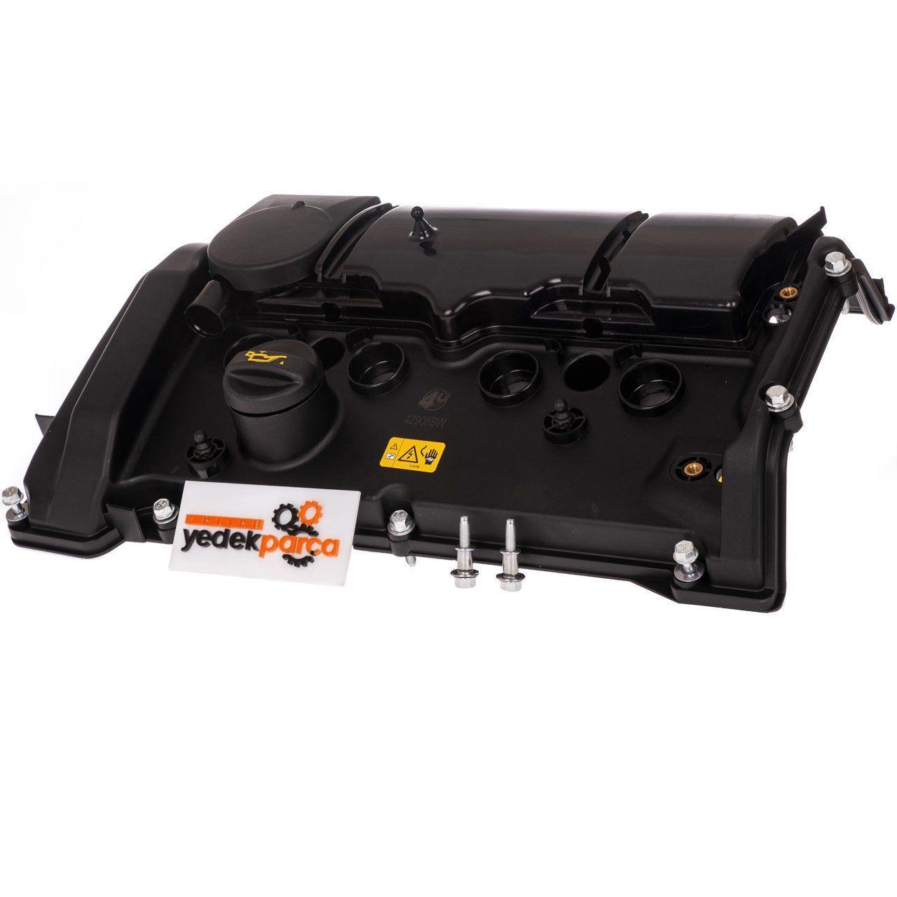 bmw f30 n13 engine valve cover, kraftvoll valve cover with gasket, bmw 320i valve cover installation Kraftvoll BMW F30 N13 Engine Valve Cover with Gasket - For 320i Models | Imported BMW F30 N13 Engine Valve Cover - Kraftvoll bmw-parts, f30-valve-cover, kraftvoll, automotive, mechanics-tools, car-repair, n13-engine, engine-components, valve-covers, ai-generated