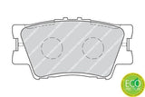 FERODO FDB1892 Rear Brake Pad - Compatible with RAV4 III (06-11) & Camry (06-11) — Brake Pads