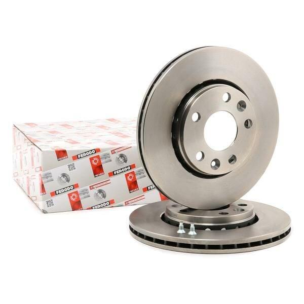 Ferodo Brake Disc Set for Renault Megane 4 2015- — Brake Rotors & Drums