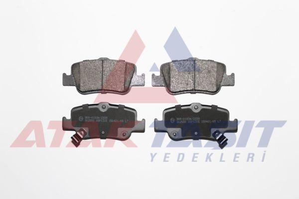 AP 05P1315 Brake Pad Rear with Wear Indicator Toyota Corolla 1.4 D 2007-2012 / Corolla 1.4 D-4D 2007-2012 / Coro — Brake Pads