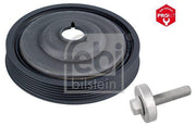 febi crank pulley for clio megane, technical specifications of febi crank pulley, febi crank pulley installation example FEBI Crank Pulley - Compatible with Clio II, Kangoo I-III, Megane II, Scenic II, Symbol, and Fluence | Premium OEM Replacement FEBI Crank Pulley for Clio, Kangoo, Megane | Quality Part febi, crank-pulley, clio, kangoo, megane, scenic, symbol, fluence, automotive-parts, ai-generated