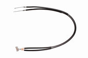 cavo rear parking brake cable for escort vii and orion iii, technical specifications for cavo parking brake cable CAVO Rear Parking Brake Cable - Compatible with Escort VII & Orion III | Lengths: 59.4in/67.3in & 58.1in/65.7in CAVO Rear Parking Brake Cable for Escort VII & Orion III cavo, rear-parking-brake-cable, escort-vii, orion-iii, automotive-replacement-parts, car-repair, braking-system, vehicle-safety, mechanics, ai-generated
