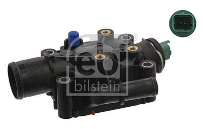 Febi Bilstein 34977 / Thermostat Housing Complete P206 P307 Partner II Berlingo II Pa — Water Pump & Thermostat