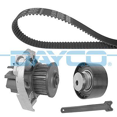 Dayco KTBWP2853 Timing Belt Tensioner Set + Water Pump (Fiat: Albea-Palio-Siena 1.2 16V 04-Linea 1. — Water Pump & Thermostat