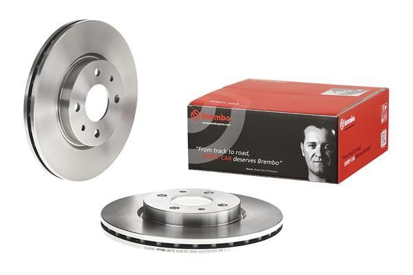 Brembo 09.5843.10 Brake Disc Front Standard Alfa Romeo — Brake Rotors & Drums